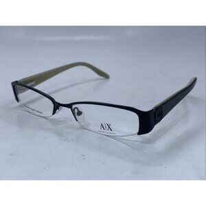 ARMANI EXCHANGE EYEGLASSES FRAME AX 124 JGN 51-17-130 Black / white